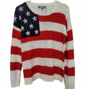 Marled Patriotic American Flag